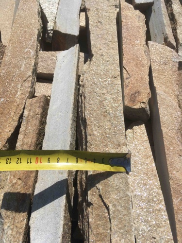 Горбушка златолит золотистый для облицовки купить в Ивантеевке