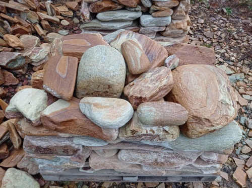 Златолит жёлтый, жёлто-зелёный глыбки и валуны для ланшафтного дизайна купить в Ивантеевке