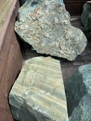 Ландшафтные глыбы зелёные 200-500 килограмм купить в Ивантеевке