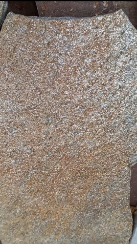 Плитняк златолит серебристый для цоколя, отмостки купить в Ивантеевке