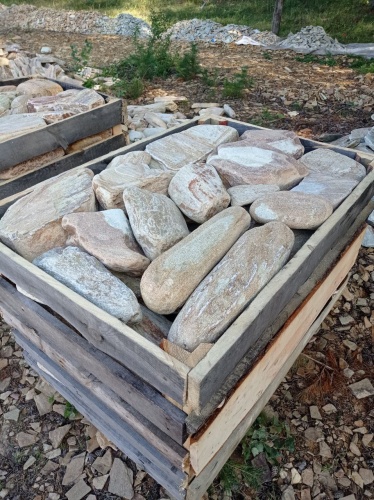 Златолит жёлтый, жёлто-зелёный глыбки и валуны для ланшафтного дизайна купить в Ивантеевке