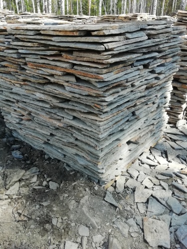 Плитняк златолит Уральский для цоколя, отмостки купить в Ивантеевке