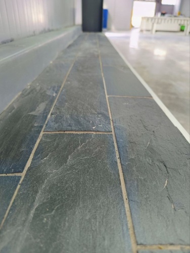 Плитка чёрная из натурального камня фасадная 30 см * 5 см, толщина 7 мм -30 мм купить в Ивантеевке